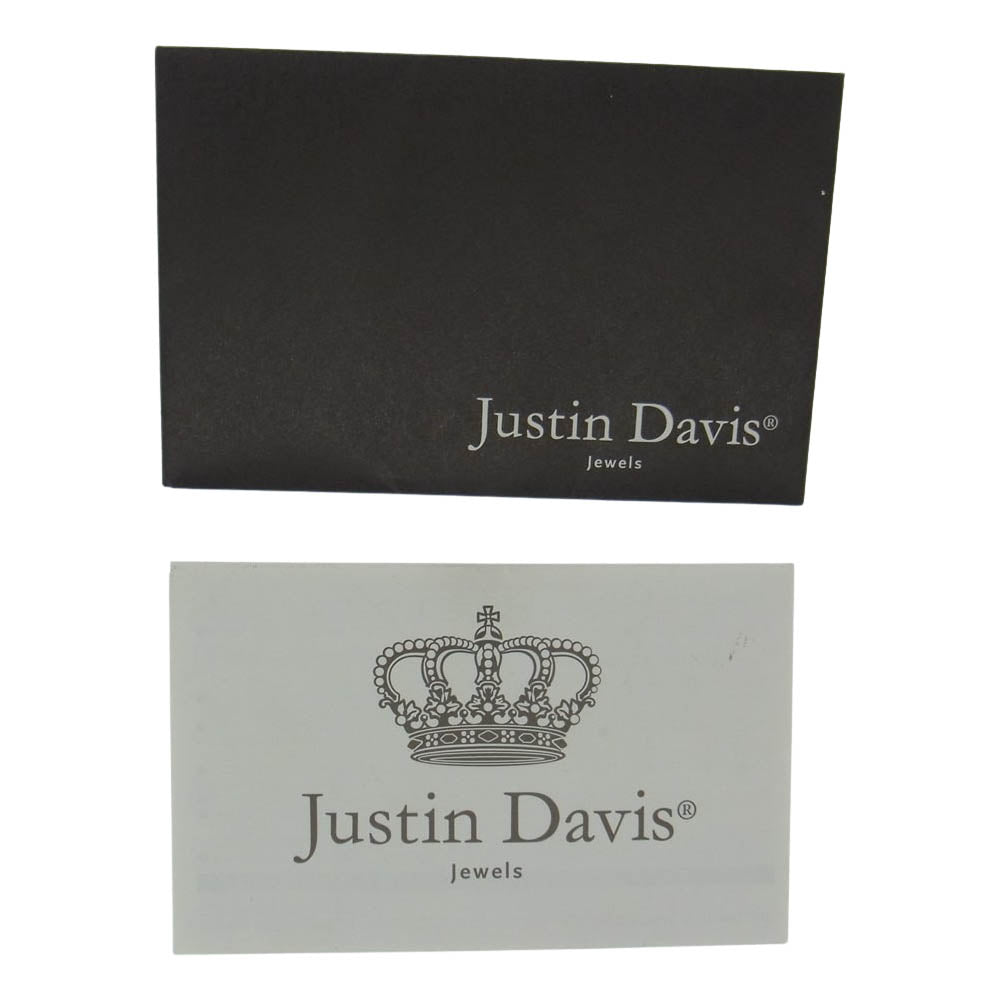 Justin Davis ジャスティンデイビス SRJ175 購入時ギャランティ付属 MEDIEVAL WEDDING BAND ウェディング バンド リング シルバー系 15号【中古】