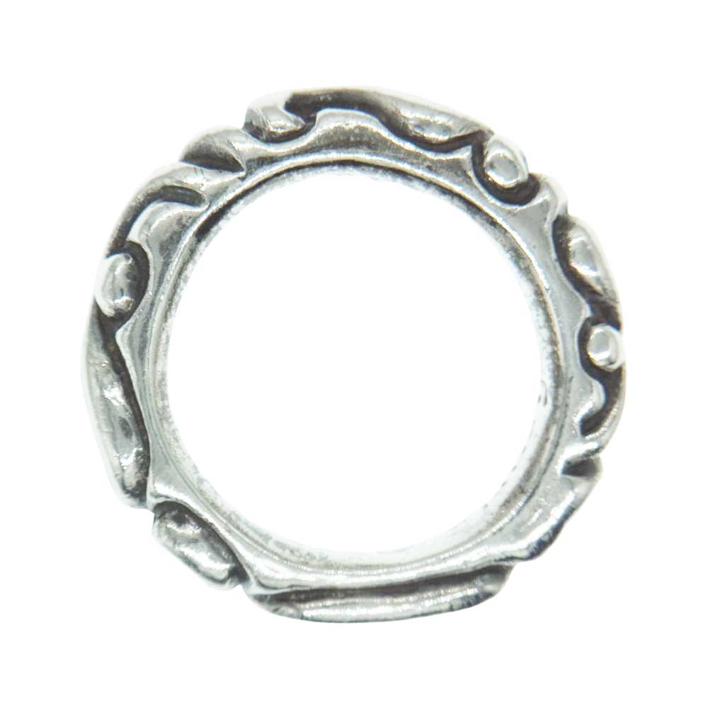 CHROME HEARTS クロムハーツ（原本無） SCRL BAND スクロールバンド リング 16号 シルバー系 16号【中古】