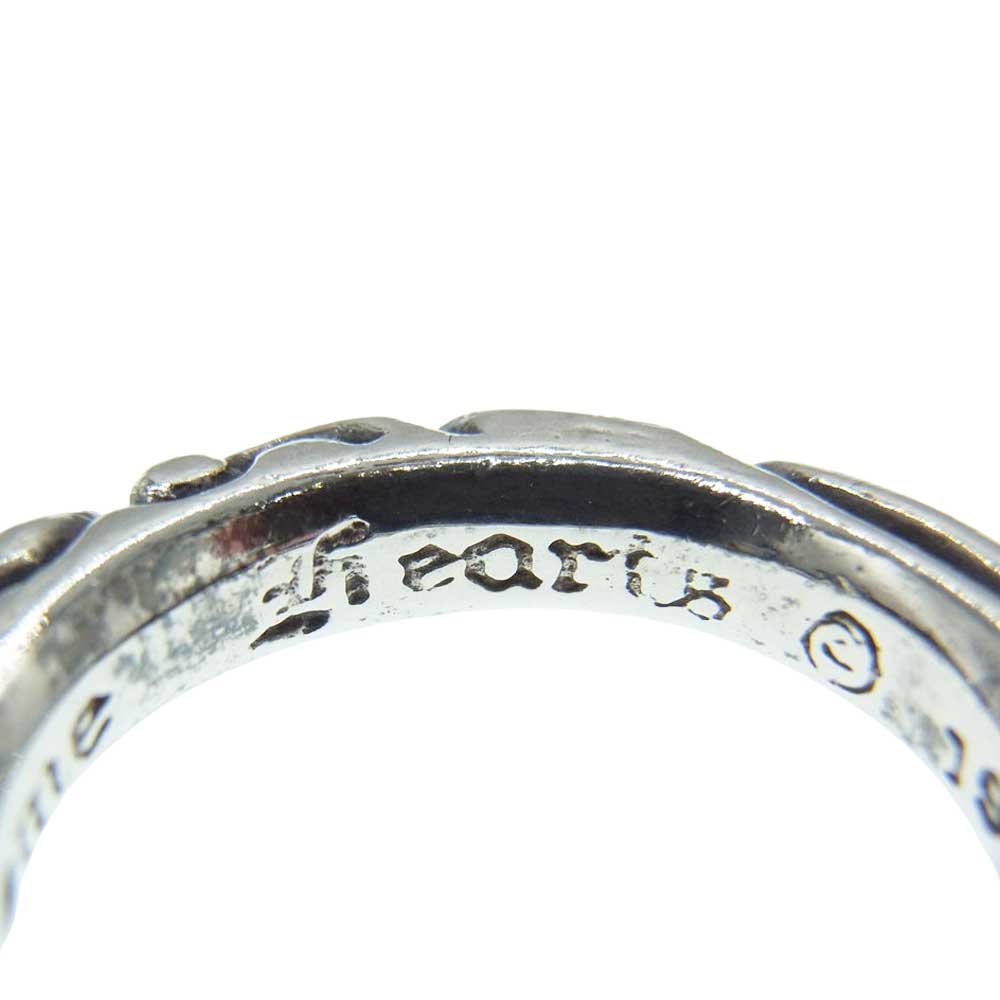 CHROME HEARTS クロムハーツ（原本無） SCRL BAND スクロールバンド リング 16号 シルバー系 16号【中古】