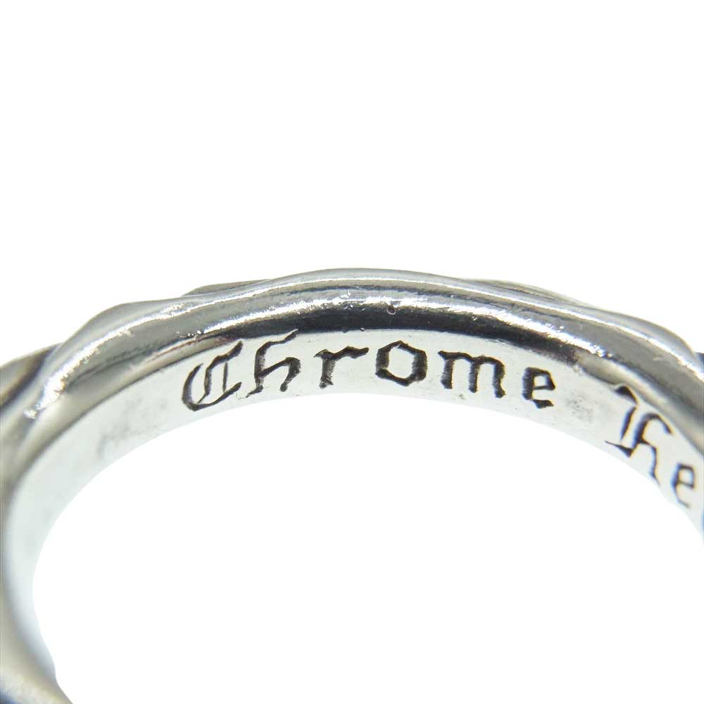 CHROME HEARTS クロムハーツ（原本無） SCRL BAND スクロールバンド リング 19号 シルバー系 19号【中古】