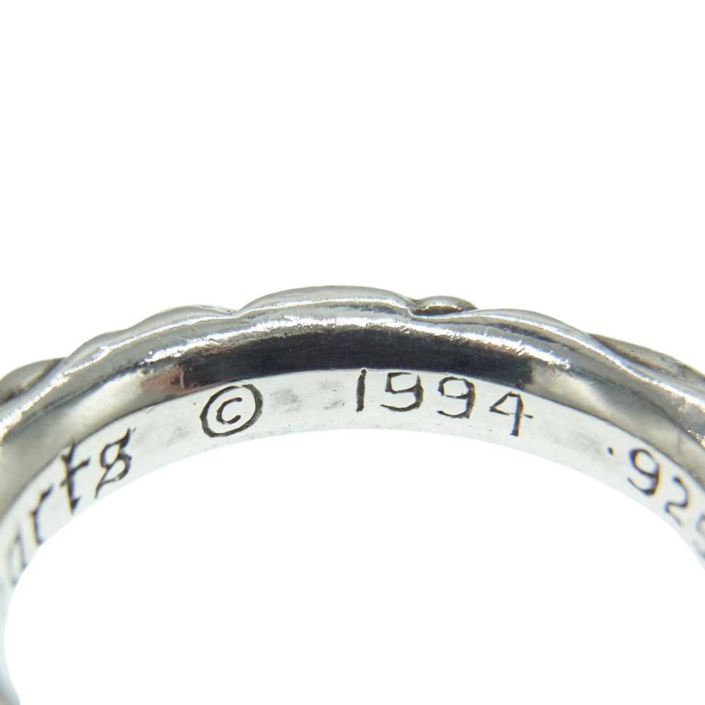 CHROME HEARTS クロムハーツ（原本無） SCRL BAND スクロールバンド リング 19号 シルバー系 19号【中古】