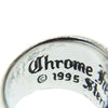 CHROME HEARTS クロムハーツ（原本無） HEART IN BAND ハート イン バンド リング シルバー系 6.5号【中古】