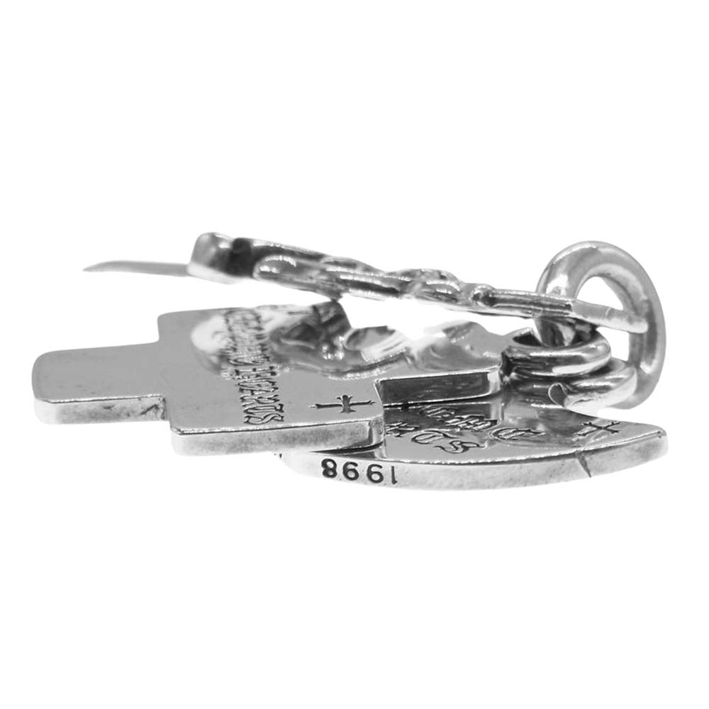 CHROME HEARTS クロムハーツ（原本無） 3TRINKETS スリー トリンケッツ ペンダントトップ ネックレス シルバー系【中古】