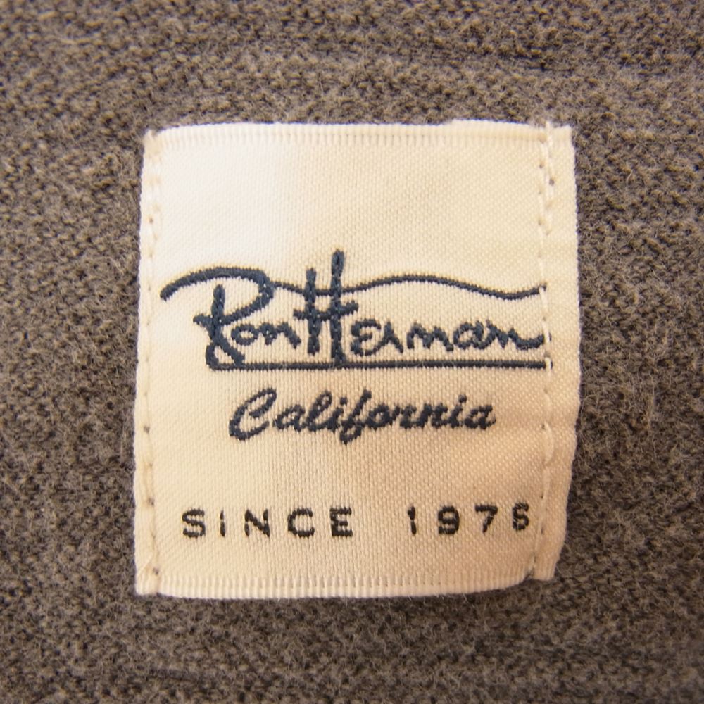 Ron Herman ロンハーマン クルーネック 半袖 TEE Tシャツ グレー系 S【中古】