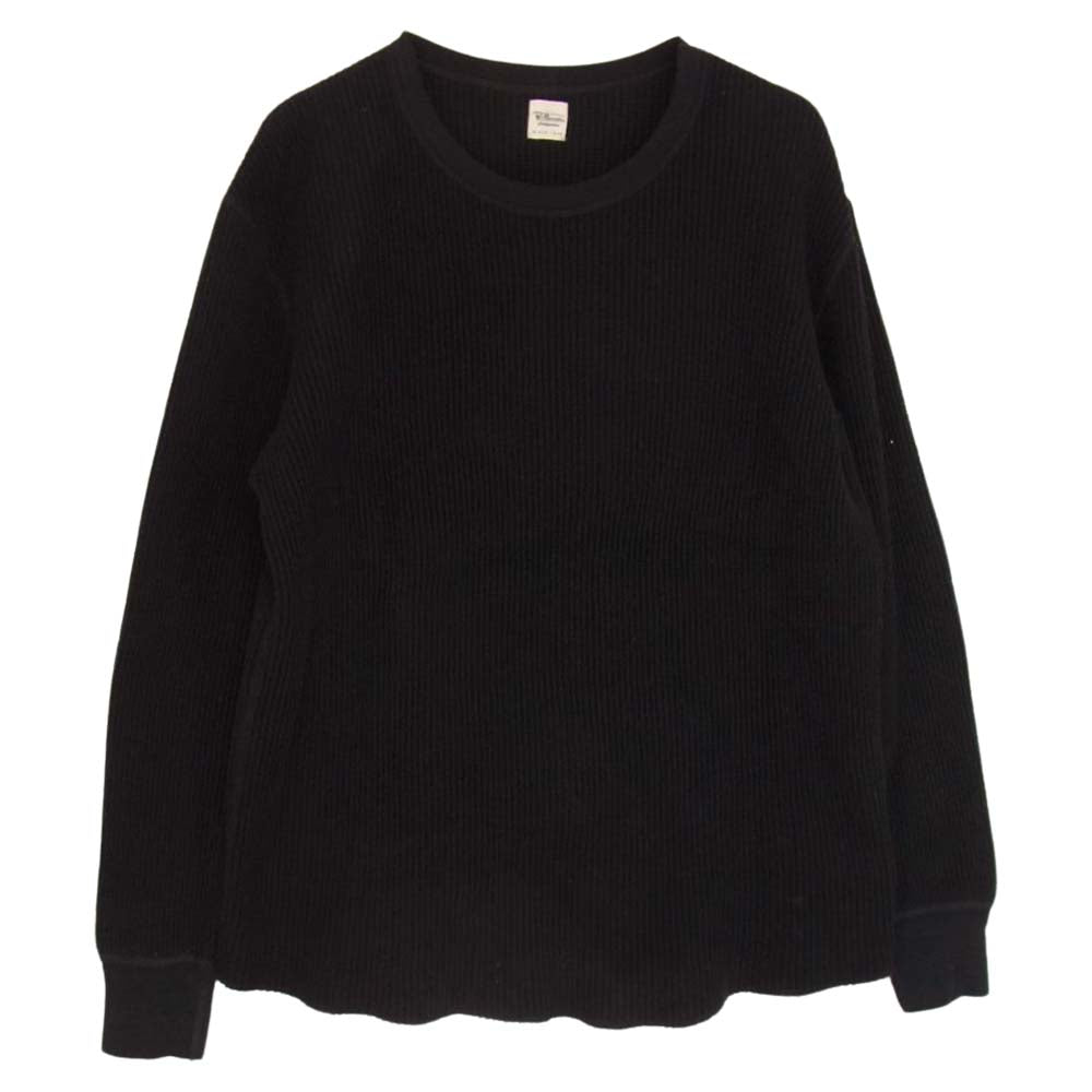 Ron Herman ロンハーマン サーマル カットソー ブラック ブラック系 S【中古】