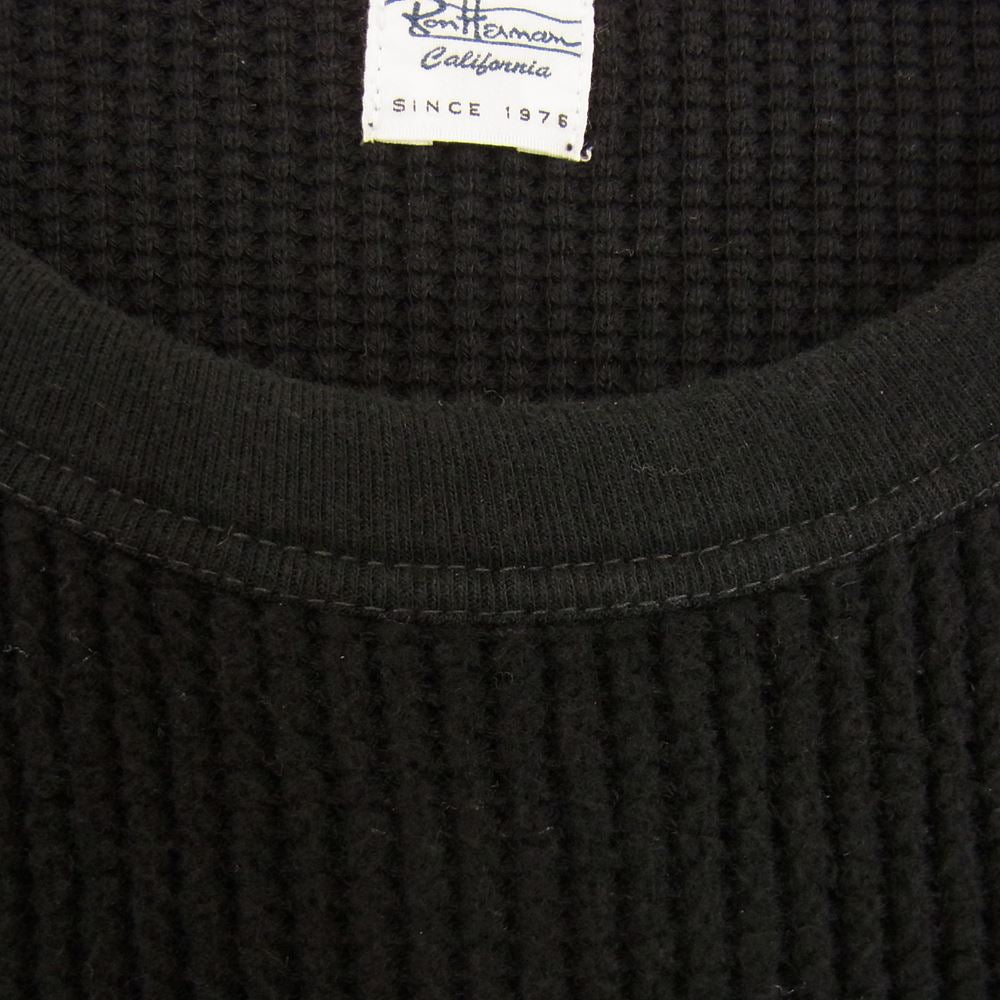 Ron Herman ロンハーマン サーマル カットソー ブラック ブラック系 S【中古】