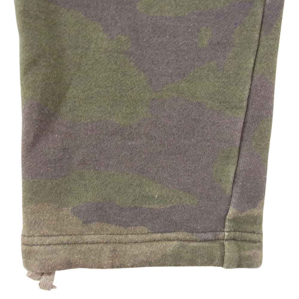 Ron Herman ロンハーマン 迷彩 カモフラージュ スウェット パンツ カーキ系 S【中古】