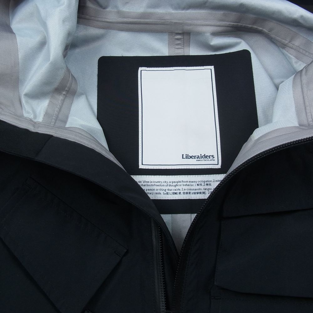 リベレイダース 3layered jacket 3レイヤード ナイロン ジャケット ブラック系 S【中古】