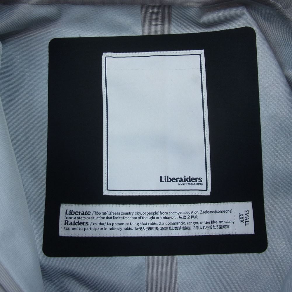 リベレイダース 3layered jacket 3レイヤード ナイロン ジャケット ブラック系 S【中古】