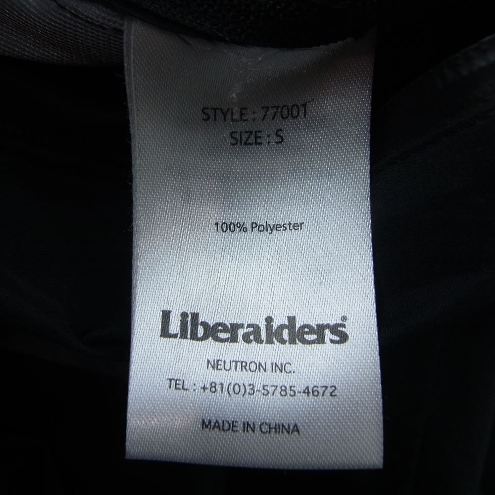 リベレイダース 3layered jacket 3レイヤード ナイロン ジャケット ブラック系 S【中古】
