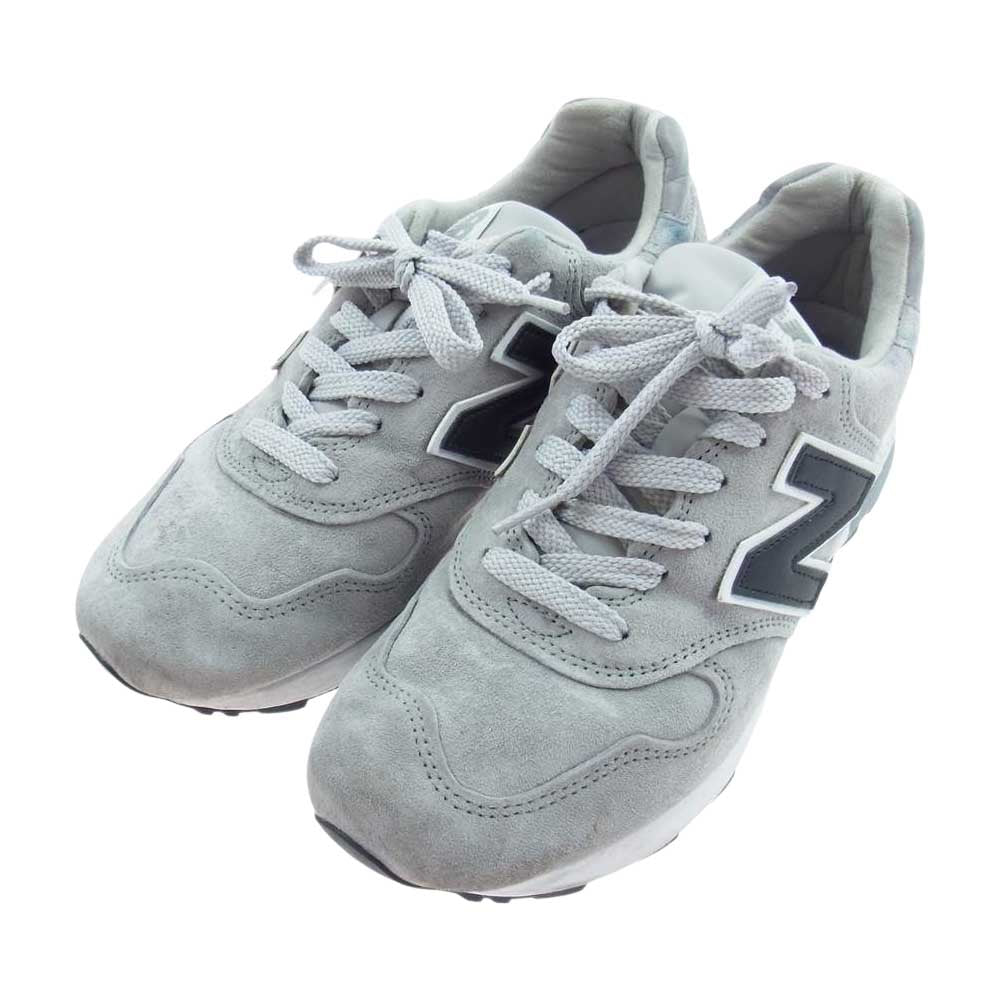 NEW BALANCE ニューバランス M1400G USA製 ローカット スニーカー  グレー系 25.5cm【中古】