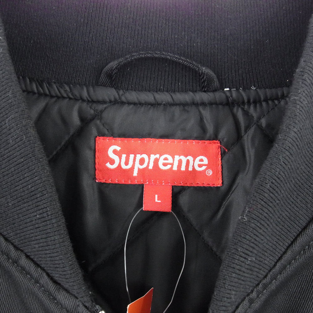 Supreme シュプリーム 18SS Reflective Stripe Work Jacket リフレクティブ ストライプ ワーク ジャケット  L【中古】