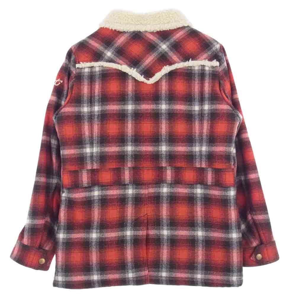 TMT ティーエムティー TJK-F1410 CHECK BOA LUNCH JACKET チェック ボア ランチ ジャケット マルチカラー系 M【中古】