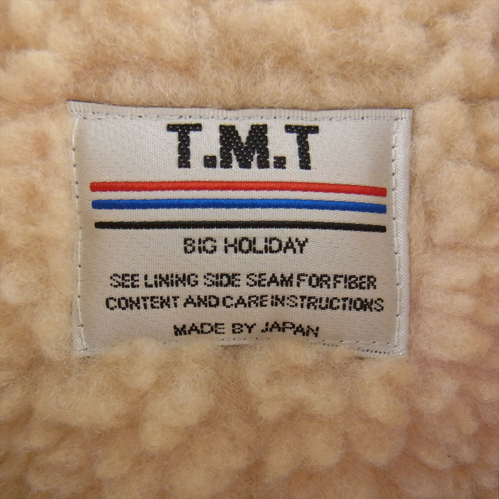 TMT ティーエムティー TJK-F1410 CHECK BOA LUNCH JACKET チェック ボア ランチ ジャケット マルチカラー系 M【中古】