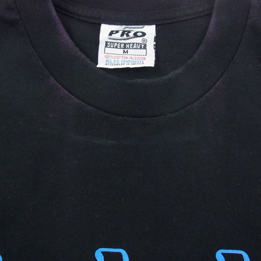 TENDERLOIN テンダーロイン TEE EL ボルネオスカル ロゴ プリント 半袖 Tシャツ ブラック系 M【中古】