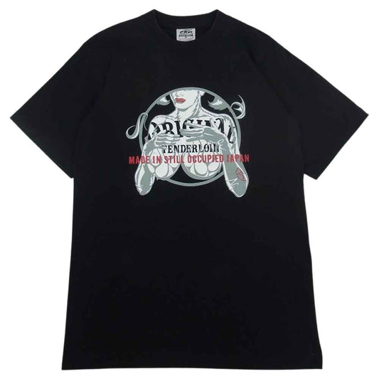 TENDERLOIN テンダーロイン TEE PC プロクラブ ガール 半袖 Tシャツ ブラック系 M【中古】