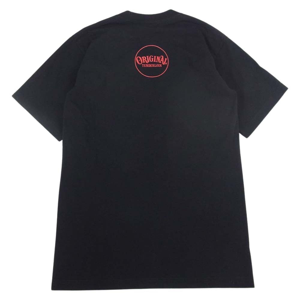 TENDERLOIN テンダーロイン TEE PC プロクラブ ガール 半袖 Tシャツ ブラック系 M【中古】