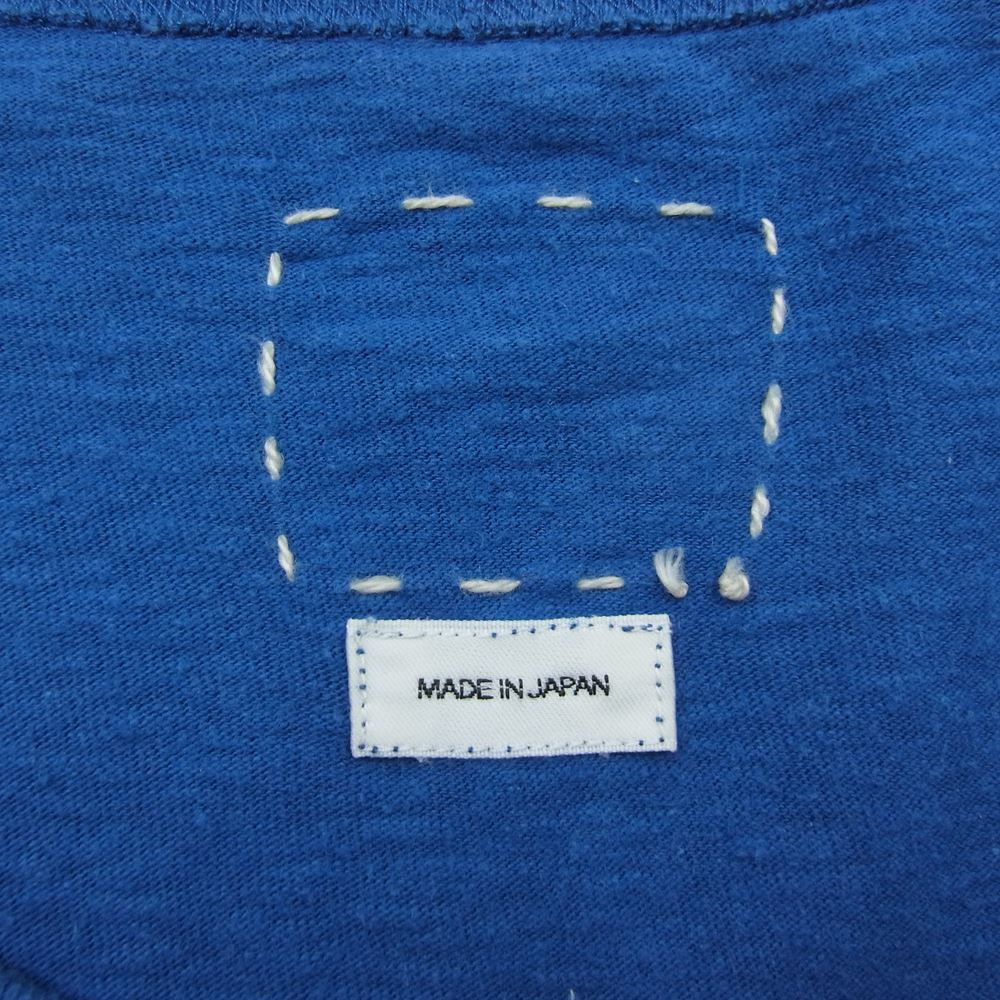 VISVIM ビズビム  21SS  0121105010024 JUMBO TEE ジャンボ オーバーサイズ Tシャツ ブルー系 4【中古】