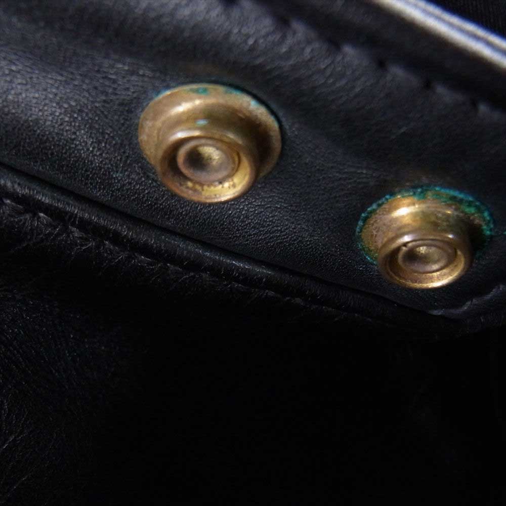 LANGLITZ LEATHERS ラングリッツレザーズ PADDED CASCADE キャスケード パデッド ライダース ジャケット  ブラック系【中古】