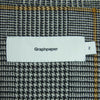 GRAPHPAPER グラフペーパー GM184-50506 GLENCHECK WOOL L/S BOX SHIRT ボックス シャツ 長袖 グレー系 2【中古】