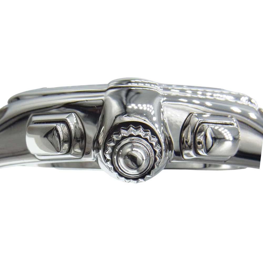 CARTIER カルティエ W62020X6 【新品仕上げ済】ロードスター クロノグラフ SS ステンレス オートマチック 自動巻き ウォッチ 時計 シルバー系【極上美品】【中古】