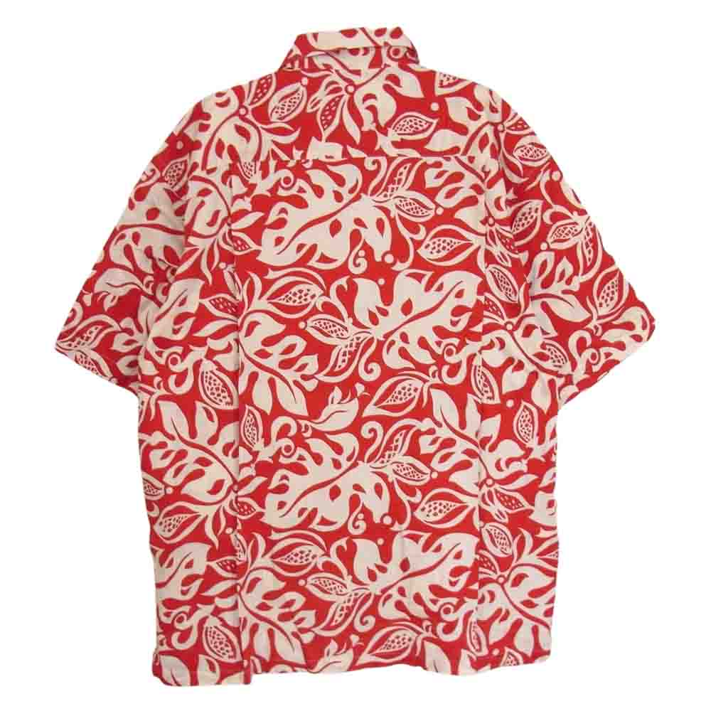 patagonia パタゴニア PATAROHA パタロハ アロハ 半袖 シャツ  レッド系 M【中古】