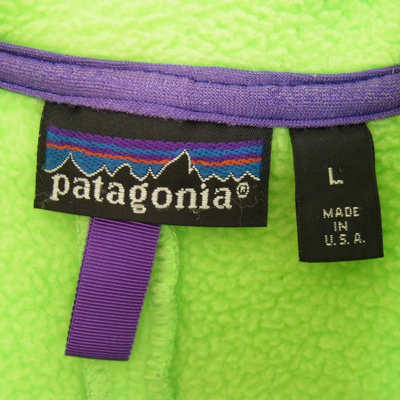 patagonia パタゴニア ジャケット 25501 USA製 80s シンチラ フリース