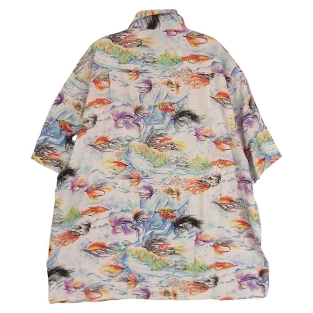 patagonia パタゴニア 52541s5 90s PATAROHA パタロハ 毛針 アロハ 半袖 シャツ  マルチカラー系【美品】【中古】