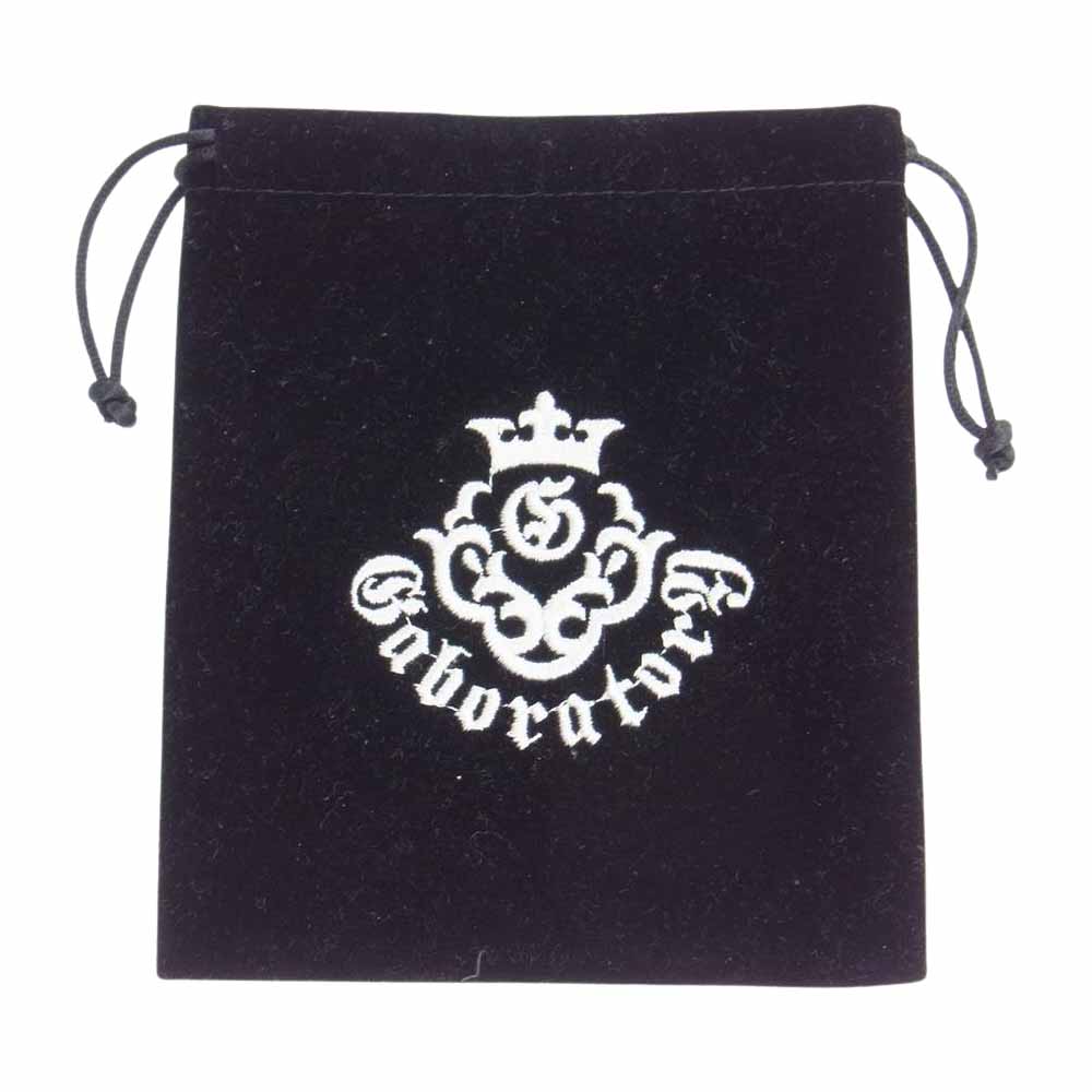 GABOR ガボール ギャランティー 付 Bulldog With Boat Neck Pendant ブルドッグ ヘッド ペンダントトップ シルバー系【中古】