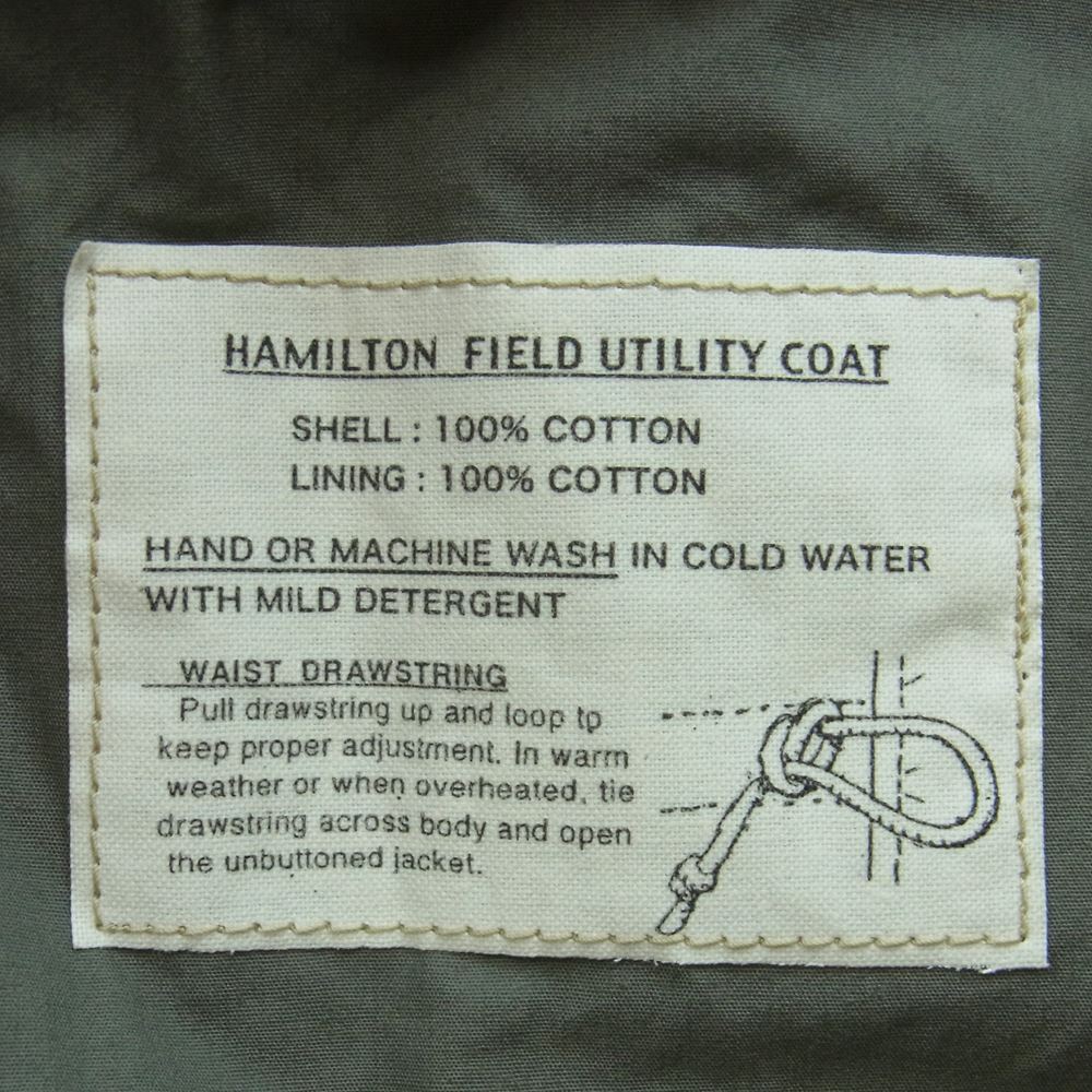 COLIMBO コリンボ ZT-0116 M-65 HAMILTON FIELD COAT N.CAMO ナイトカモ フィールド ジャケット カーキ系 グリーン系 L【極上美品】【中古】