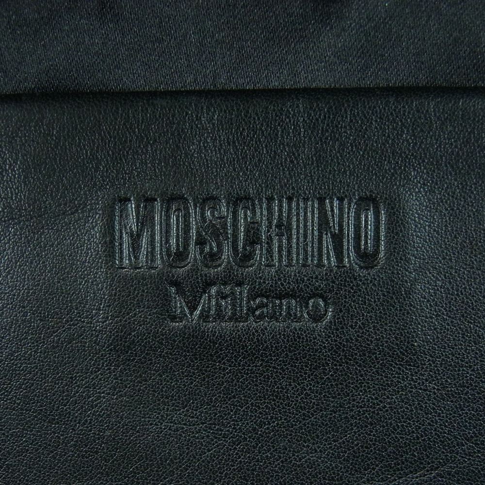MOSCHINO モスキーノ 総柄 グラフティー レザー リュック バックパック 中国製 マルチカラー系【中古】