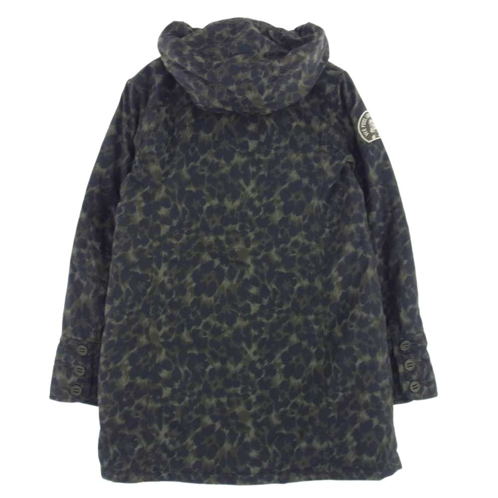 HYSTERIC GLAMOUR ヒステリックグラマー 0114AC01  迷彩 カモフラ フーデット ナイロン ジャケット カーキ系 FREE【中古】