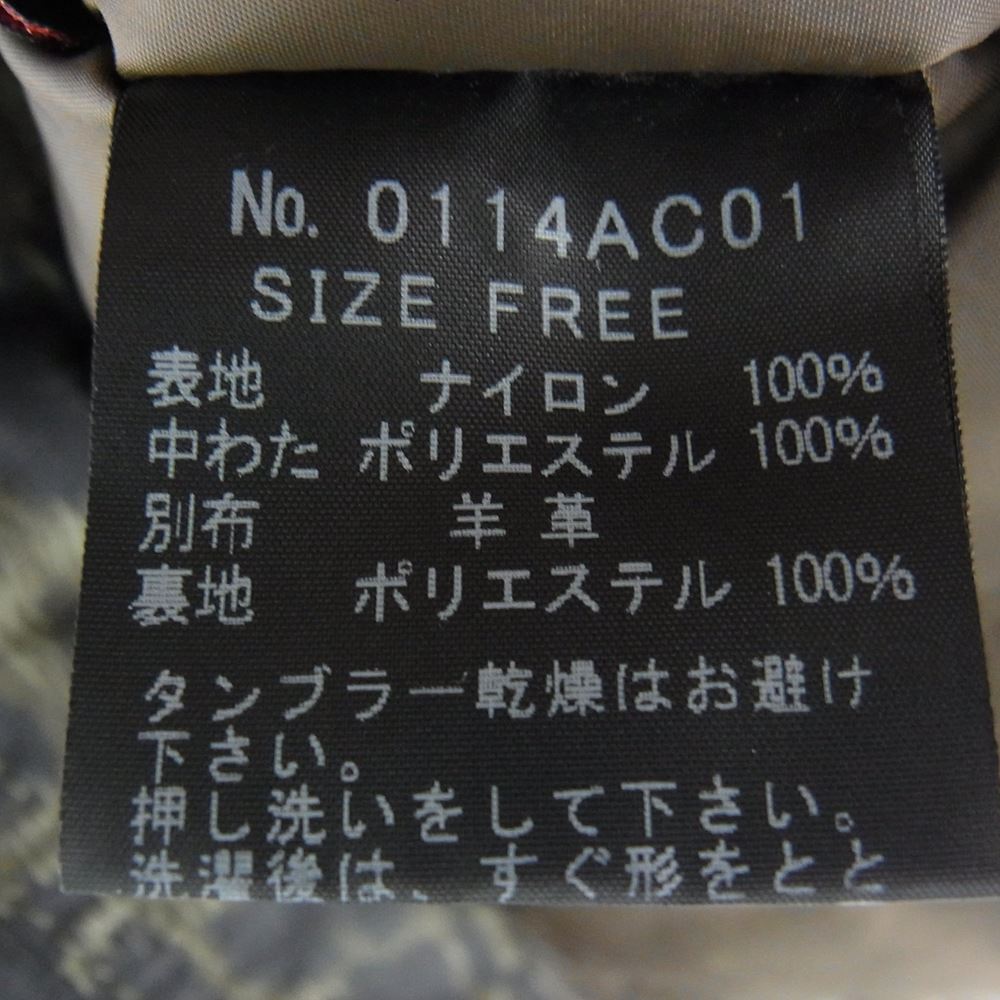 HYSTERIC GLAMOUR ヒステリックグラマー 0114AC01  迷彩 カモフラ フーデット ナイロン ジャケット カーキ系 FREE【中古】
