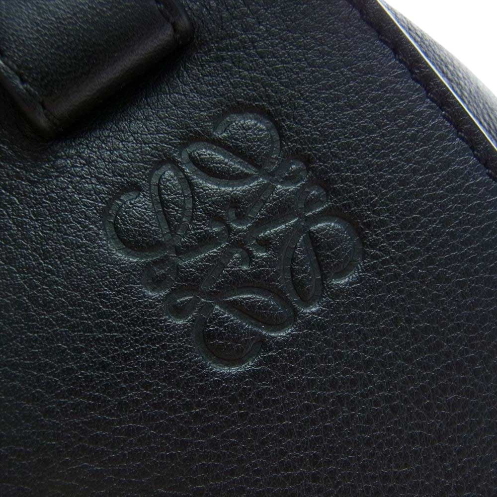 LOEWE ロエベ ハンモック 2WAY スモール ショルダー ハンドバッグ ブラック系【中古】