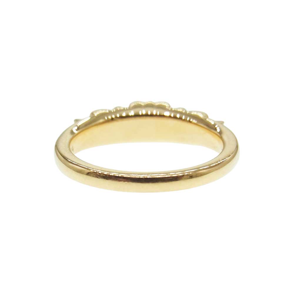 CHROME HEARTS クロムハーツ（原本無） 22K BABYCLSC P/D ベイビークラシック パヴェダイヤ フローラルクロス リング ゴールド系 17号【中古】