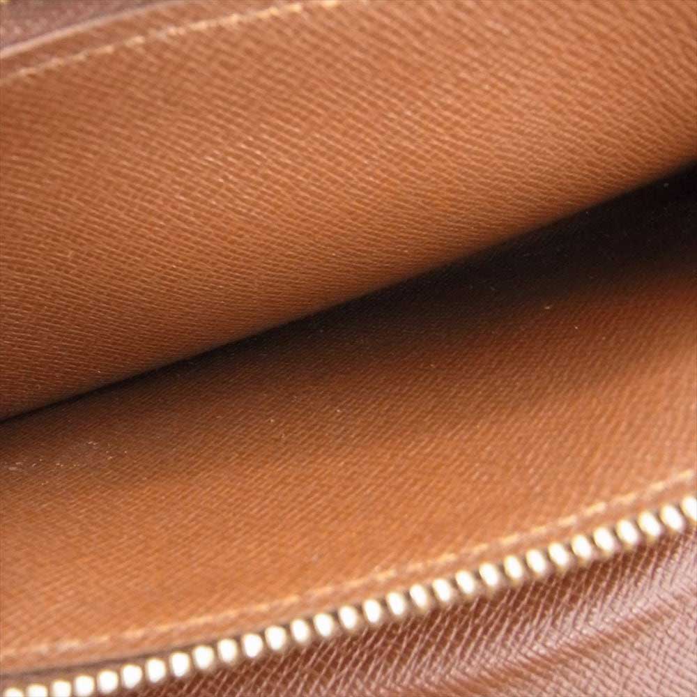 LOUIS VUITTON ルイ・ヴィトン M61725 USA製 モノグラム ポシェット ポルトモネクレディ 長財布 ブラウン系【中古】