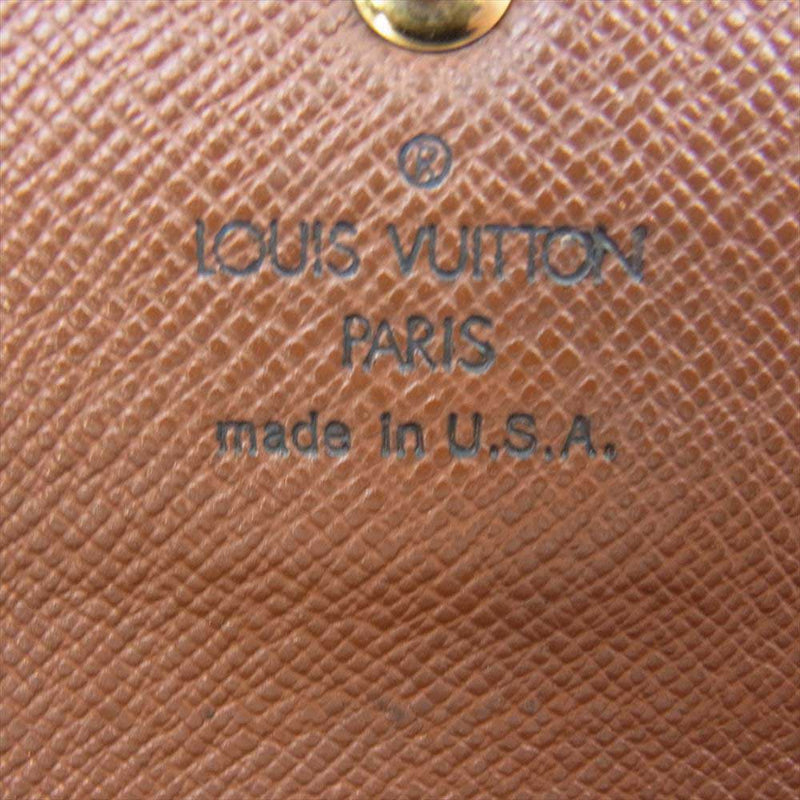 LOUIS VUITTON ルイ・ヴィトン M USA製 モノグラム ポシェット