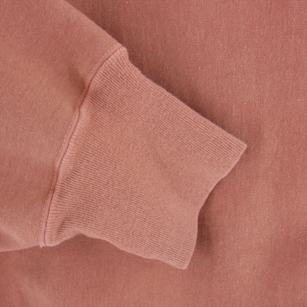 AURALEE オーラリー 19AW A9AP025M SUPER MILLED SWEAT P/O ヘビーウェイト クルーネック スウェット トレーナー オレンジ系【中古】