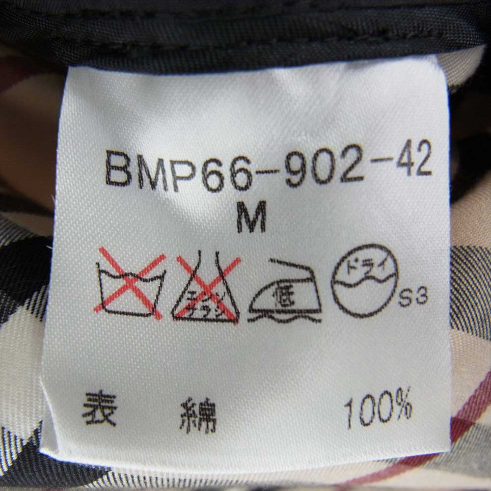 BURBERRY BLACK LABEL バーバリーブラックレーベル BMP66-902-42 ノバチェック コート ベージュ系 M【中古】