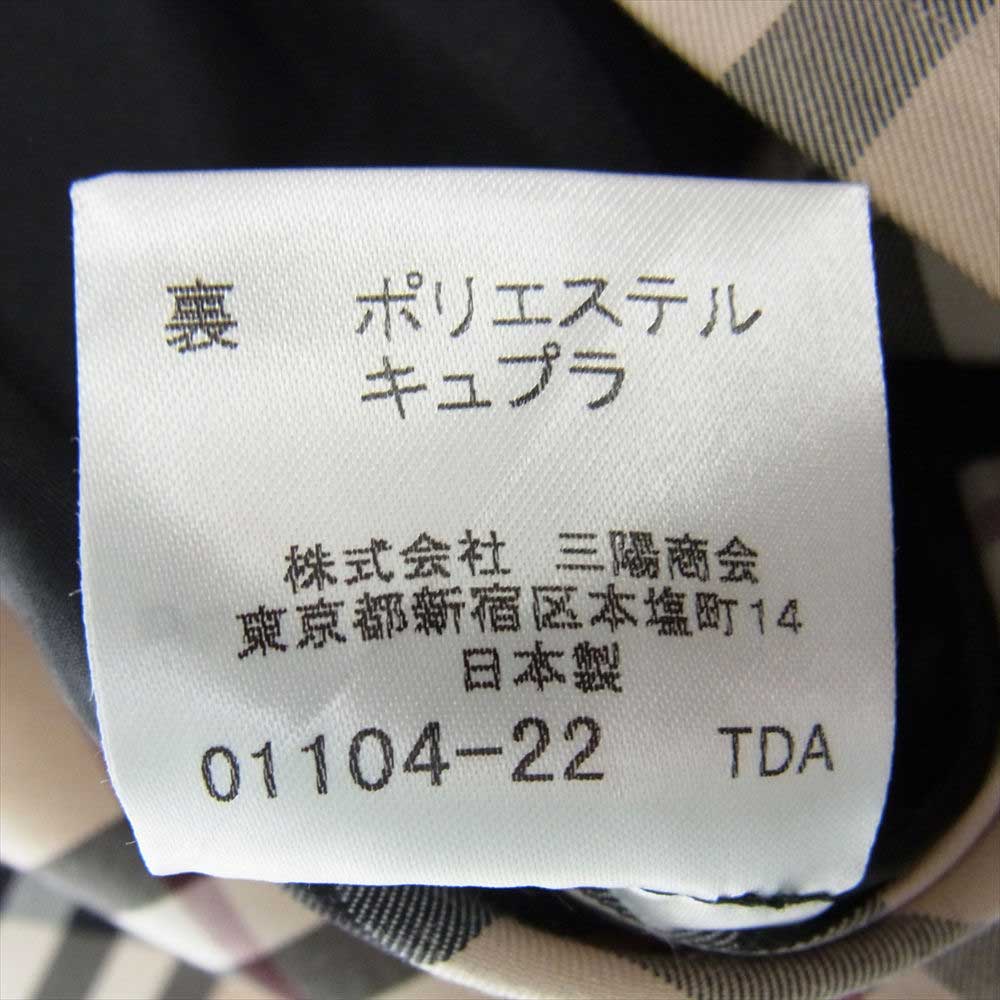 BURBERRY BLACK LABEL バーバリーブラックレーベル BMP66-902-42 ノバチェック コート ベージュ系 M【中古】