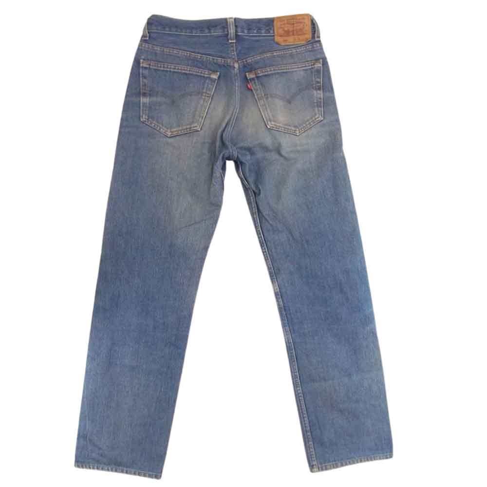 Levi's リーバイス 90s  501 501-0115 USA製 ボタン裏653 レギュラー ストレート デニムパンツ ジーンズ インディゴブルー系 32【中古】