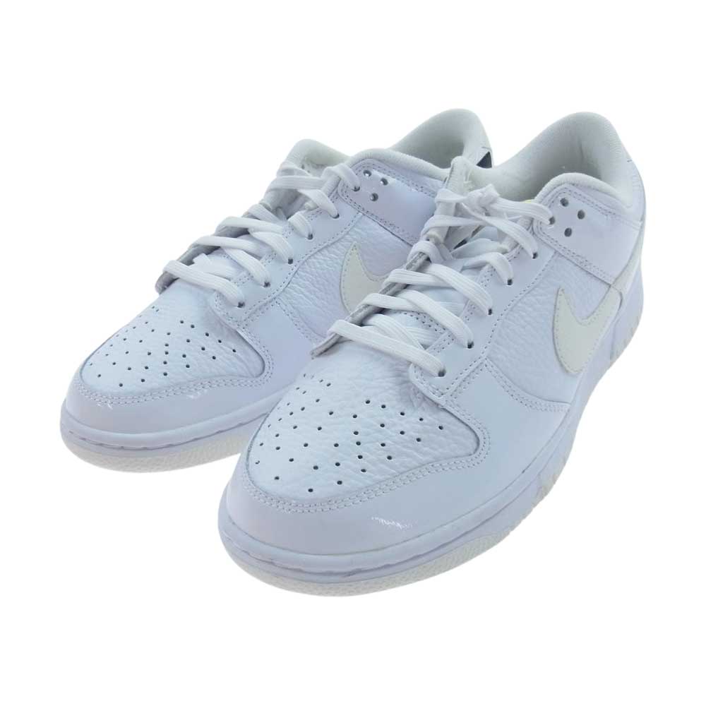 NIKE ナイキ FD0803-100 WMNS Dunk Low ウィメンズ ダンク ロー スニーカー ホワイト系 25.0cm【美品】【中古】