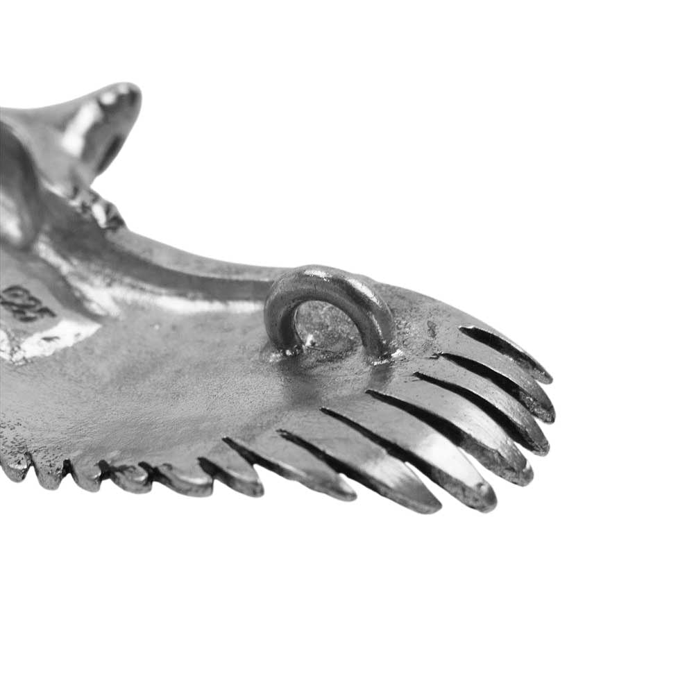 CATALONIA カタロニア イーグル 大 全銀 ペンダントトップ シルバー系【中古】