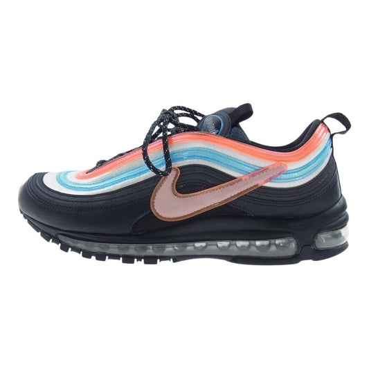 NIKE ナイキ CI1503-001 AIR MAX 97 OA GS エアマックス グァン・シン-ネオン ソウル スニーカー ブラック系 マルチカラー系 28.0cm【中古】