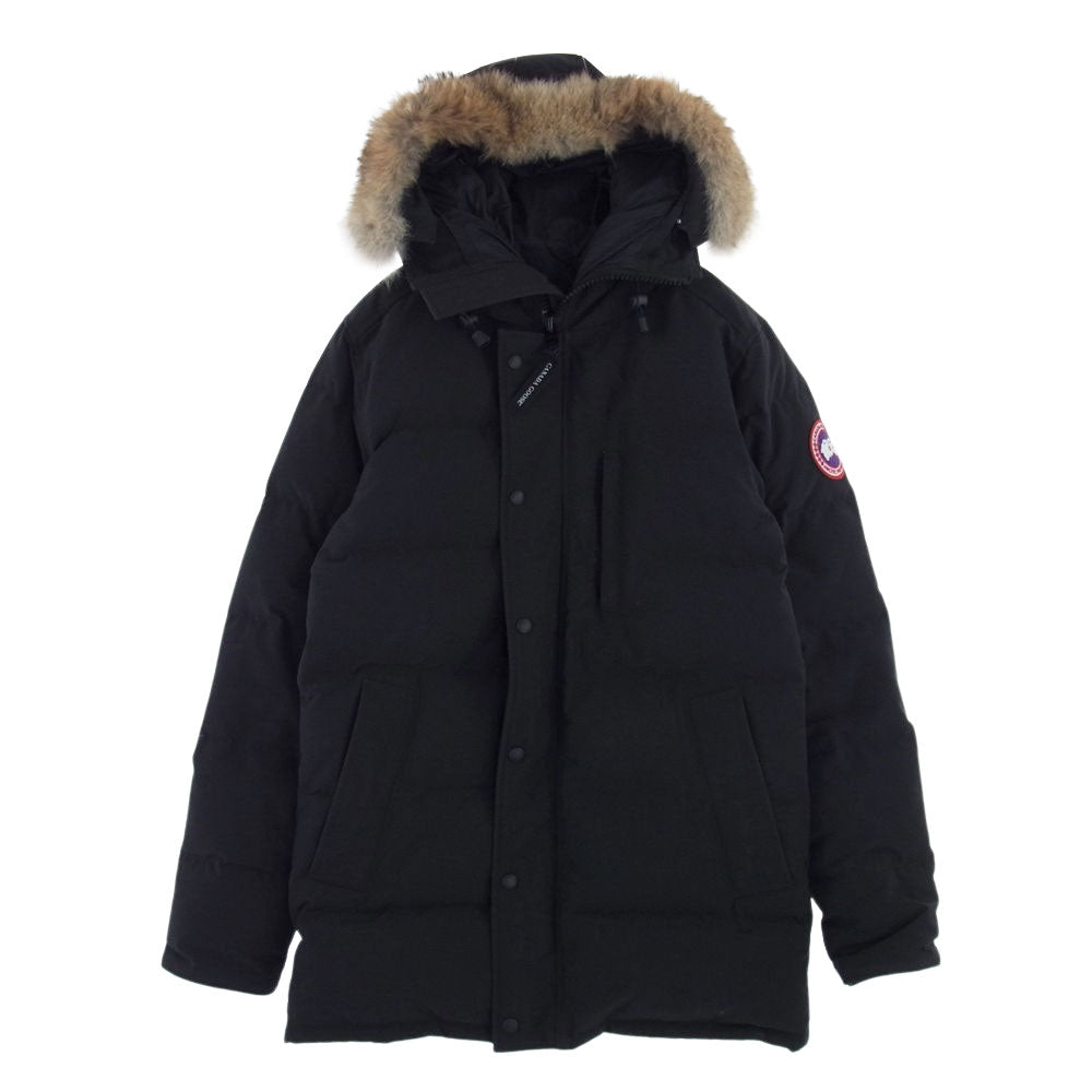 CANADA GOOSE カナダグース 3805M CARSON PARKA カーソン パーカー ダウン ジャケット ブラック系 S【中古】