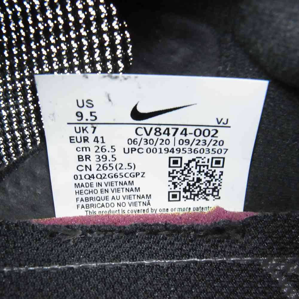 NIKE ナイキ CV8474-002 WMNS Zoom Double Stacked ウィメンズ ズーム ダブル スタックド スニーカー ブラック系 26.5cm【中古】