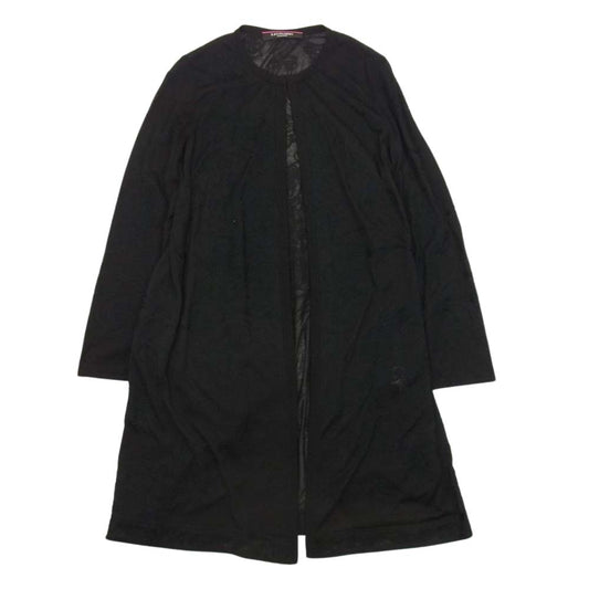 LEONARD レオナール FASHION ファッション 0337923 ペイズリー 総レース 羽織り ロング カーディガン ブラック系 40【中古】