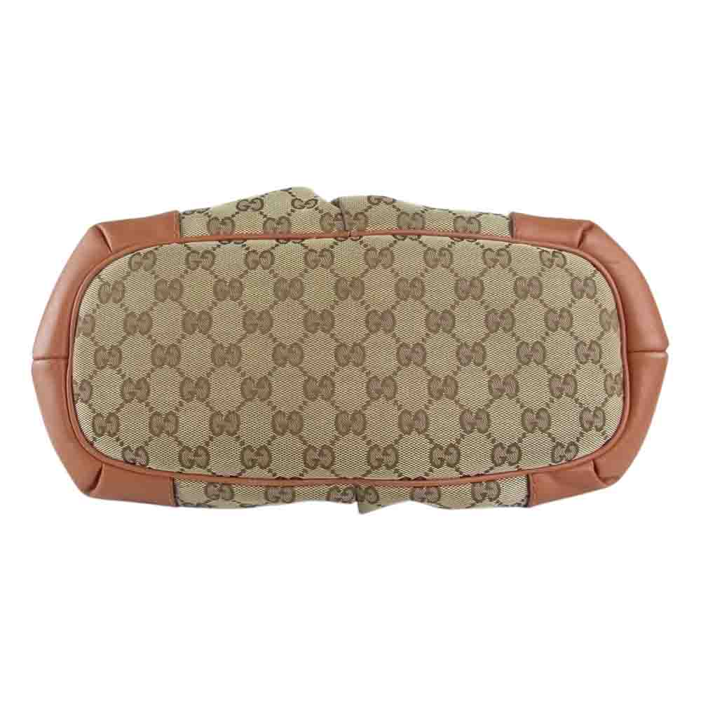 GUCCI グッチ 247902 002123  GG柄 2Way スーキー ディアマンテ キャンバス レザー ショルダー ハンド バッグ  ブラウン系【中古】