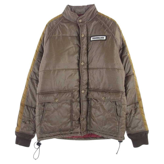 TENDERLOIN テンダーロイン T-DOWN JKT レーシング ダウン ジャケット カーキ系 S【中古】
