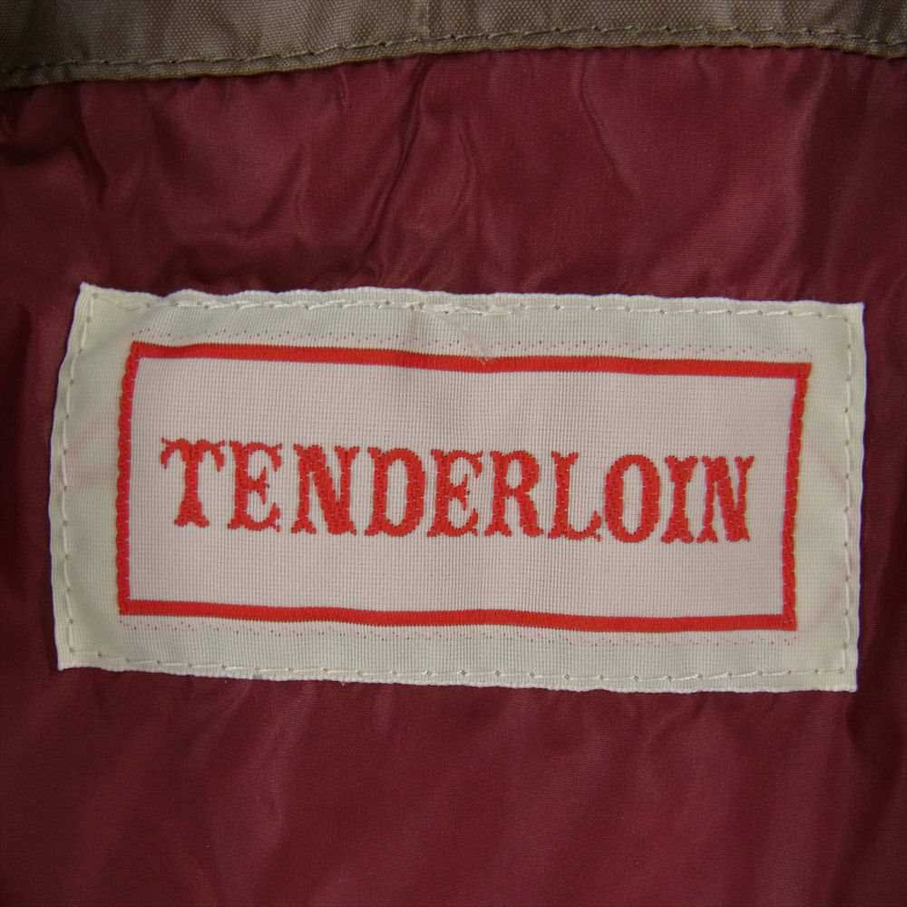 TENDERLOIN テンダーロイン T-DOWN JKT レーシング ダウン ジャケット カーキ系 S【中古】